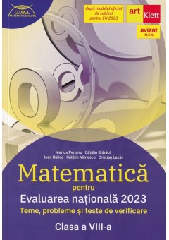 Evaluarea nationala 2023 Matematica clasa a VIII-a Teme, probleme si teste de verificare (Clubul matematicienilor)
