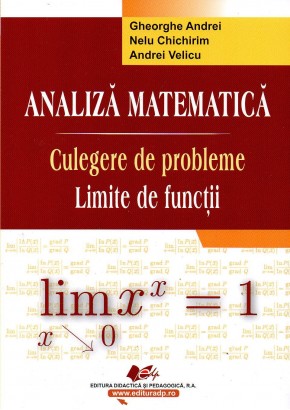 Analiza matematica culegere de probleme Limite de functii