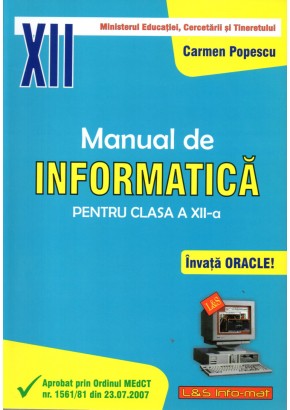 Manual de informatica pentru clasa a XII-a (Oracle)