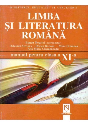 Limba si literatura romana manual pentru clasa a XI-a