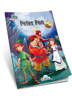 Peter Pan  - carte de colorat A5
